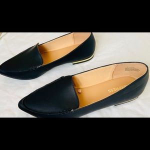 BLACK LENOX LOAFERS